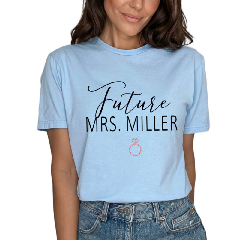 "Future Mrs." Bride T-Shirt with Date