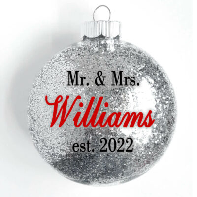 Mr. & Mrs. Ornament