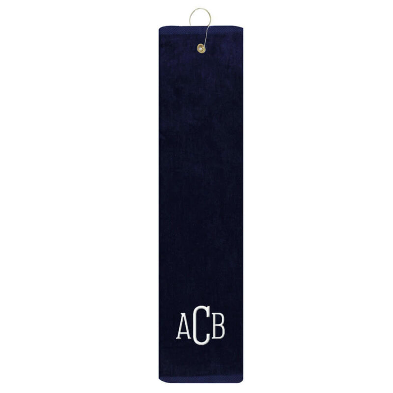 Personalized Golf Towel with Monogram