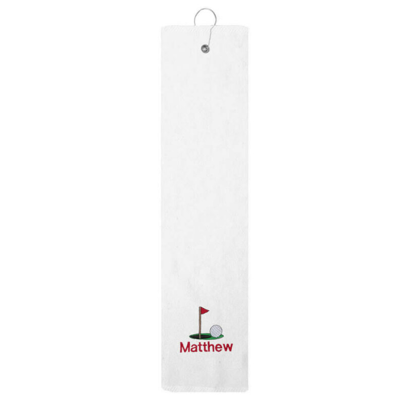 Personalized Golf Towel with Name
