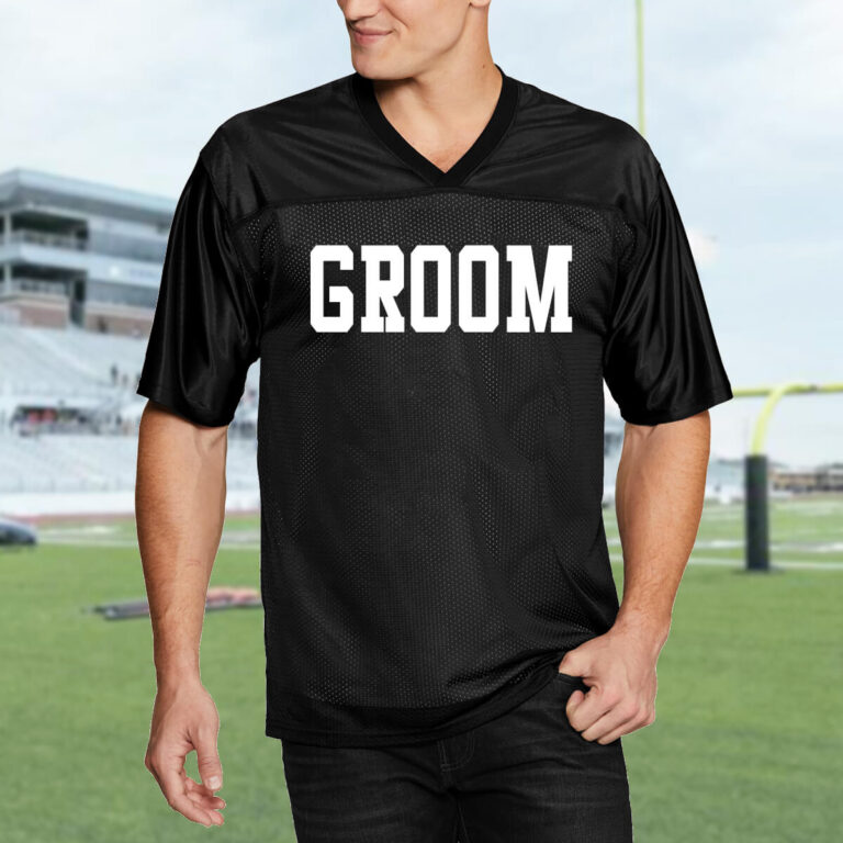 Groom Football Jerseys