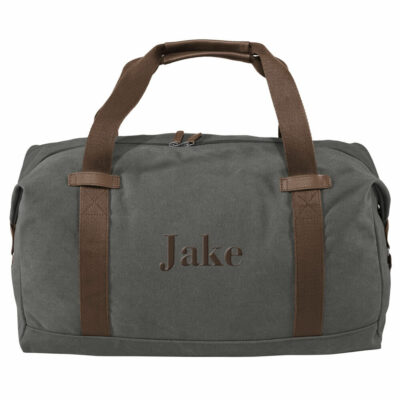 Groomsman Duffel Bag with Name