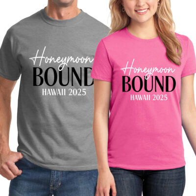 "Honeymoon Bound" T-Shirt Set