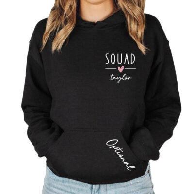 The Squad Bridal Party Hoodie
