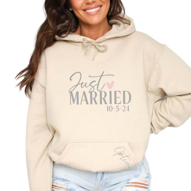 "Just Married" Hoodie
