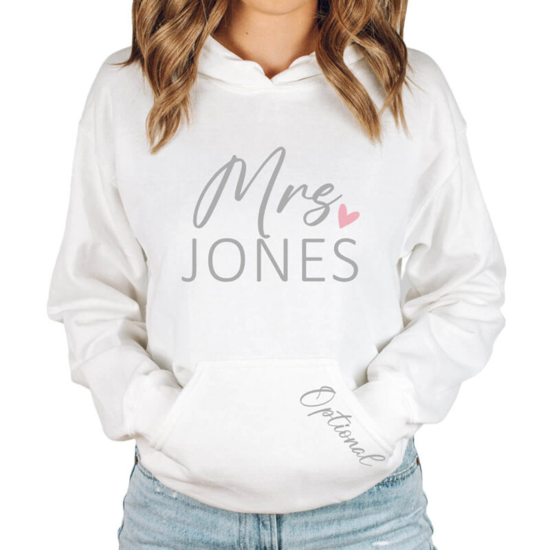 "Mrs." Bride Hoodie