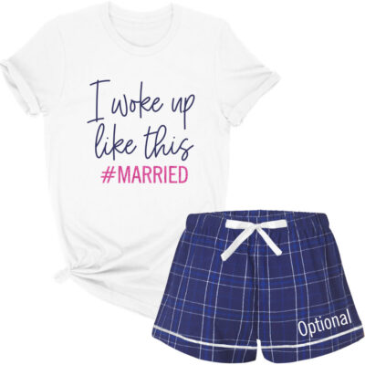 I woke up like this #Married Pajama Set