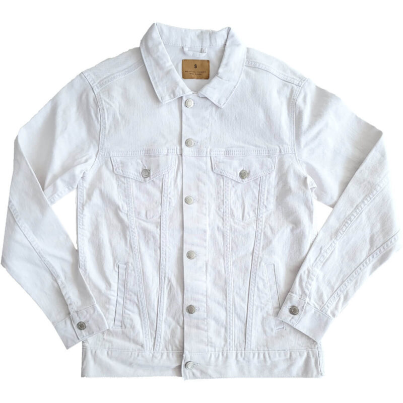 White Jean Jacket - Front