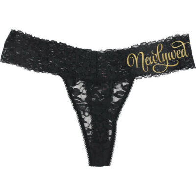 "Newlywed" Lace Thong