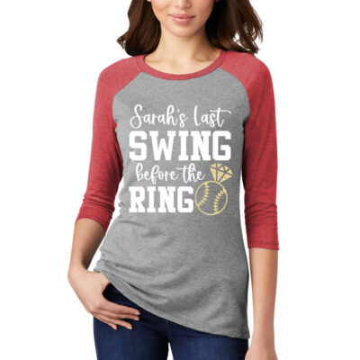 Last Swing before the Ring Baseball Tee Shirt