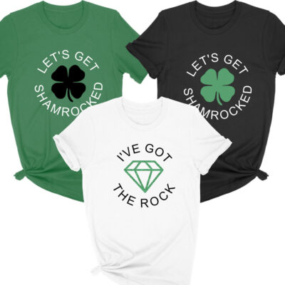 Let's Get Shamrocked Bachelorette Party Shirt