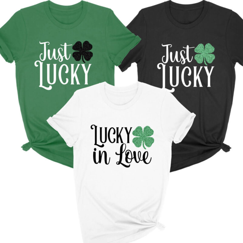 Lucky in Love Bachelorette Party Shirt