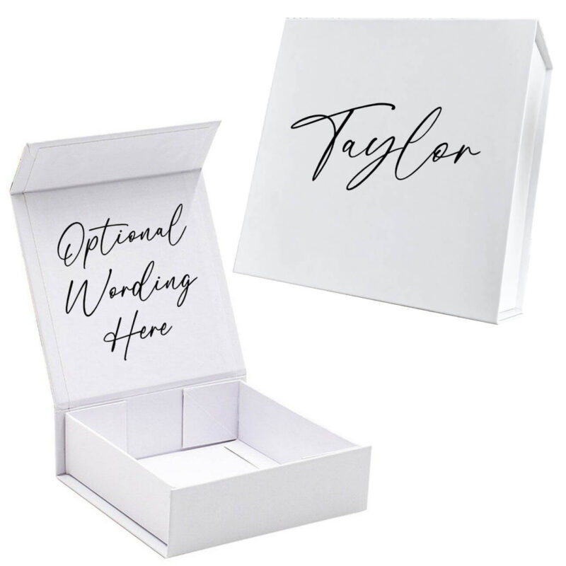 Magnetic Bridal Party Gift Box with Name