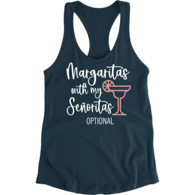 "Margaritas with my Señoritas" Bachelorette Tank Top