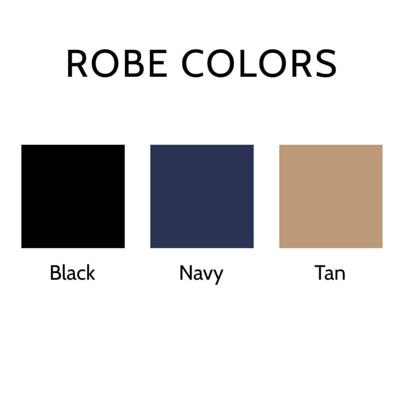 Men's Satin Robe Colors
