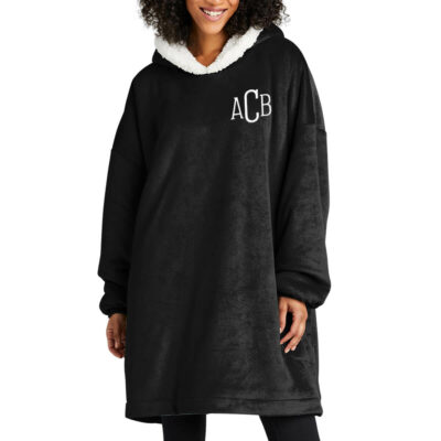 Monogrammed Wearable Blanket