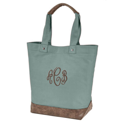 Monogrammed Resort Tote