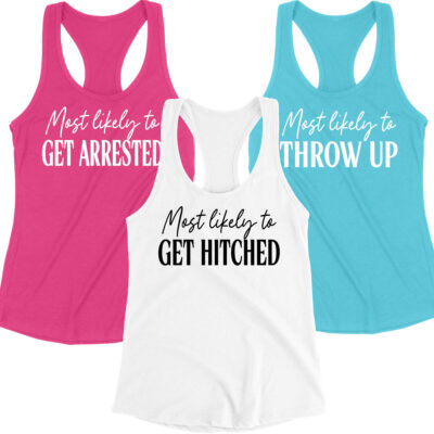 Most Likely to Bachelorette Party Tank Top