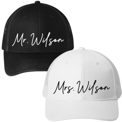 Mr. & Mrs. Hat Set