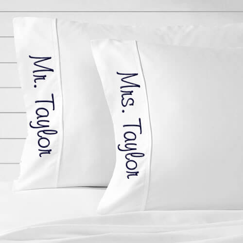 Mr and Mrs Pillowcases