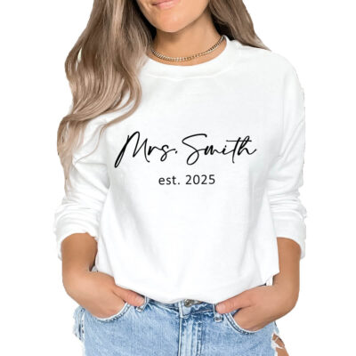 Mrs. Bride Sweatshirt