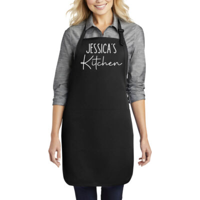 Chef's Kitchen Apron with Name