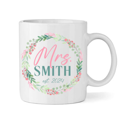 "Mrs." Bride Mug