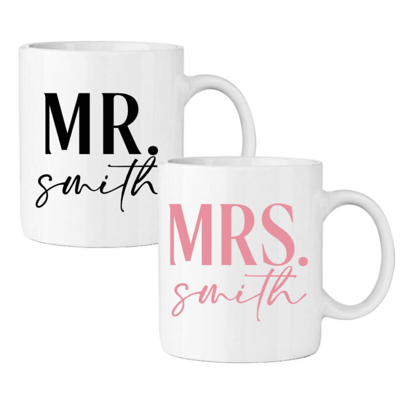 Mr. & Mrs. Mug Set