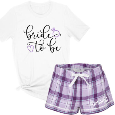 "Bride to be" Pajama Set