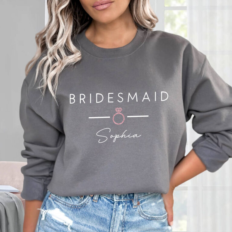 Bride and Bridesmaid Sweatshirts