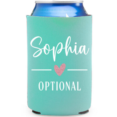 Custom Koozie with Name & Optional Wording