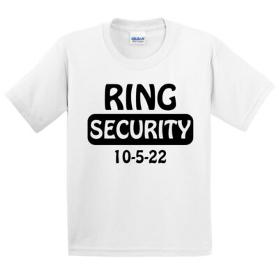 Ring Security T-Shirt with Date