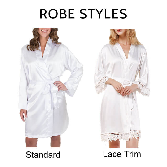 Ever After Satin Robe | Made To Order