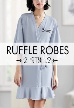 Ruffle Bridesmaid Robes