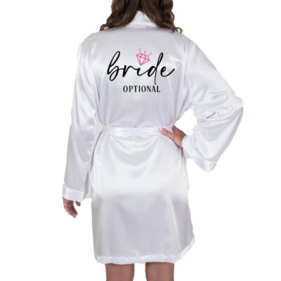 Bride Satin Robe