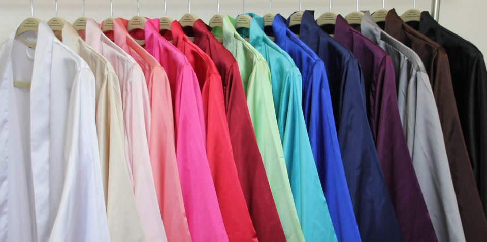 Satin Robe Colors