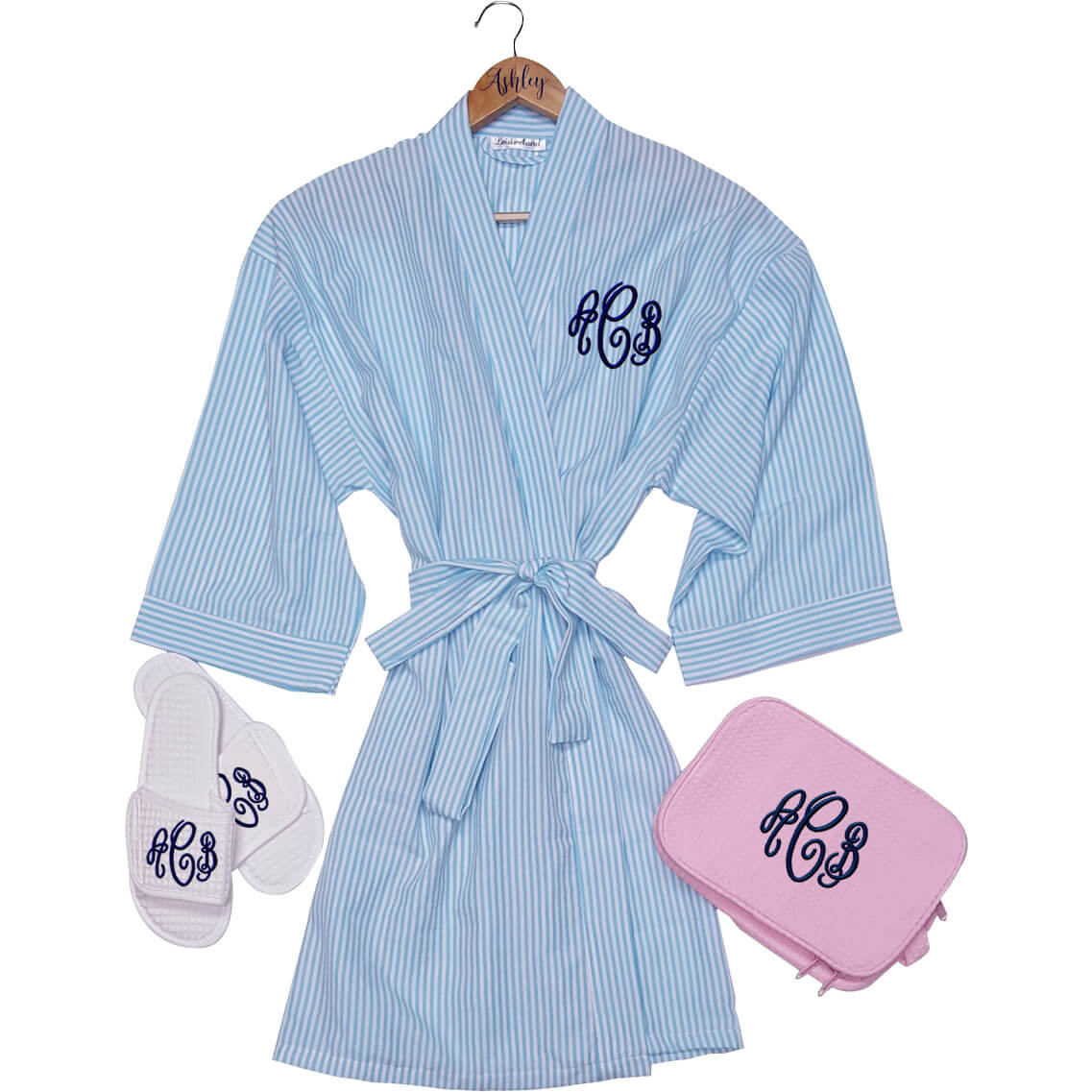 Monogram Seersucker Lounge Set Monogram Pajamas Monogram 