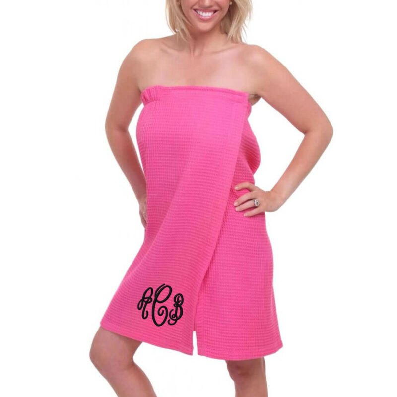 Monogrammed Spa Wrap