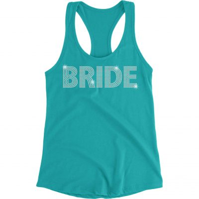 Rhinestone Bride Tank Top