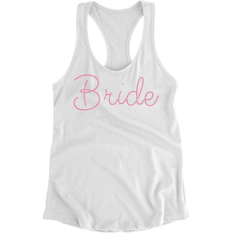 Rhinestone "Bride" Tank Top