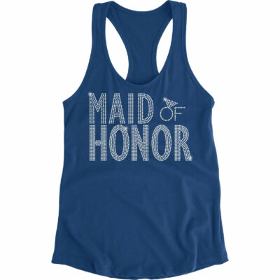 Rhinestone Maid/Matron of Honor Tank Top - Block