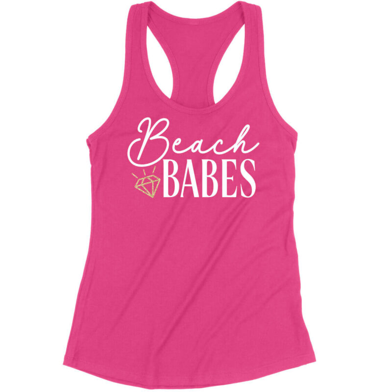 "Beach Babes" Bachelorette Tank Top