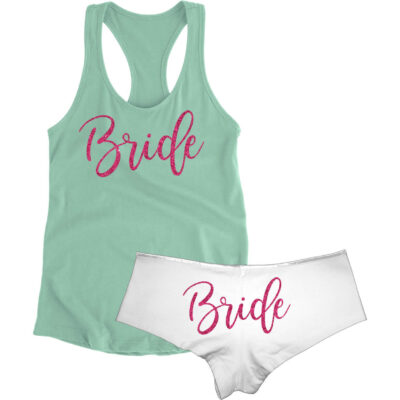 Bride Tank Top & Boyshort Set