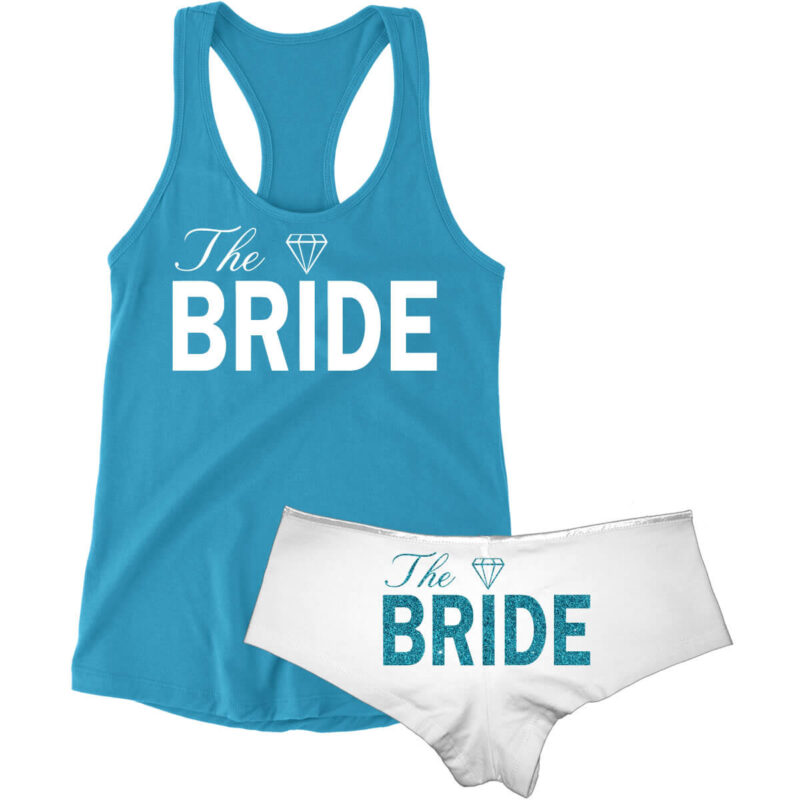 "The Bride" Tank Top & Boyshort Set