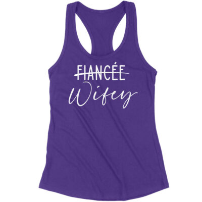 "Fiancée" to "Wifey" Tank Top