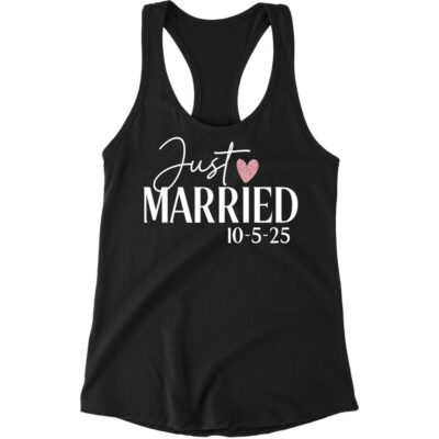 "Just Married" Tank Top