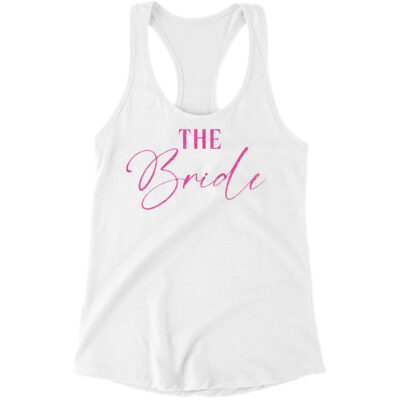 "The Bride" Bachelorette Party Tank Top