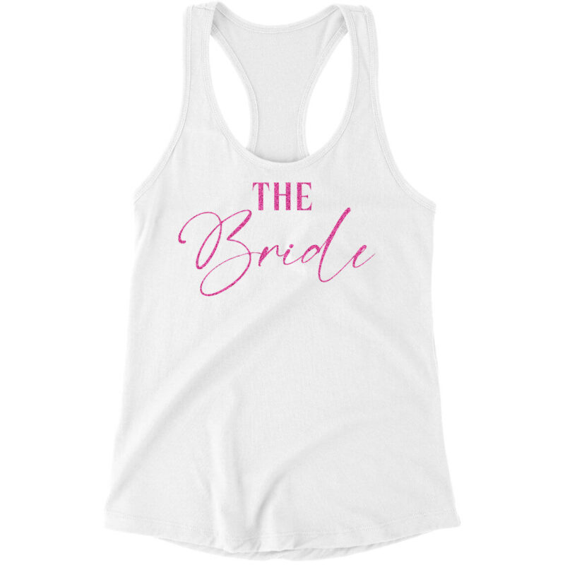 "The Bride" Bachelorette Party Tank Top