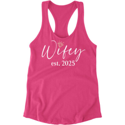 "Wifey" Tank Top with Date