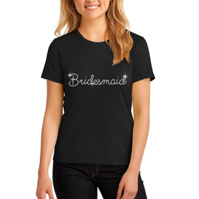 Rhinestone Bridal Party T-Shirt